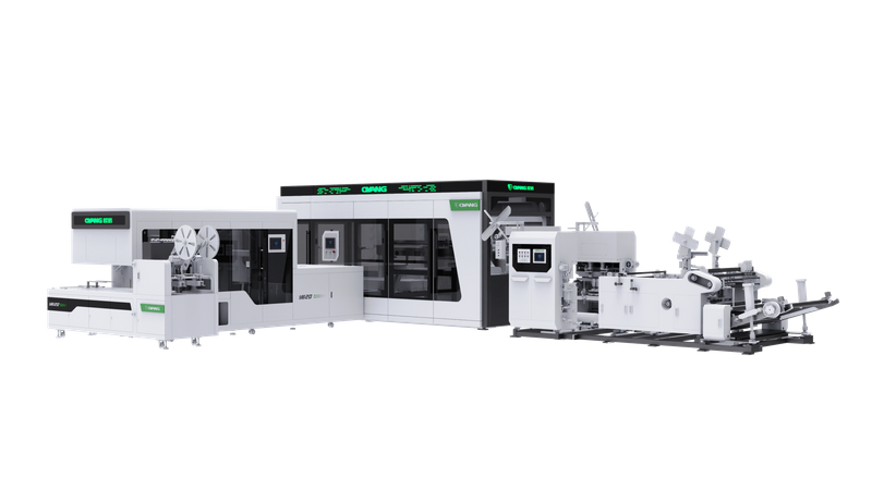 Oyang -20 Автоматическая непрессовая коробка для изготовления мешков с ручкой онлайн