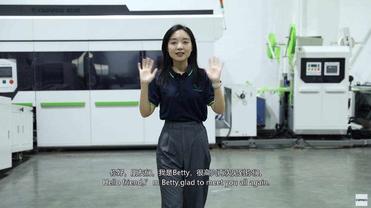 Профессиональное введение Oyang 17 Машина для производства нетканых коробочных пакетов