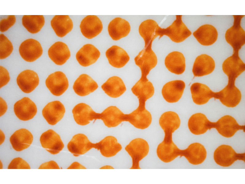 Флексографская печать, дефекты перекрытия