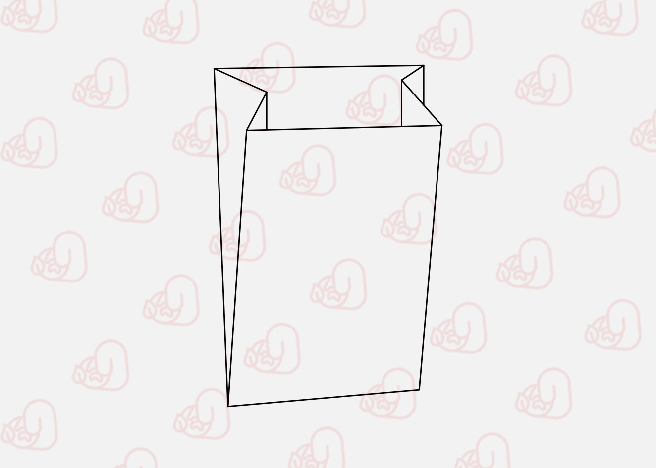 Модели бумажных пакетов с плоским дном