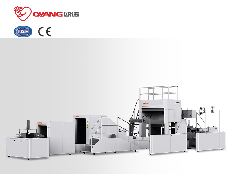 OYANG Machinery Серия машин для изготовления бумажных пакетов с квадратным дном и витой ручкой онлайн