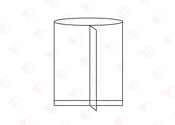 Пакет с центральным уплотнением (сумка-подушка)
