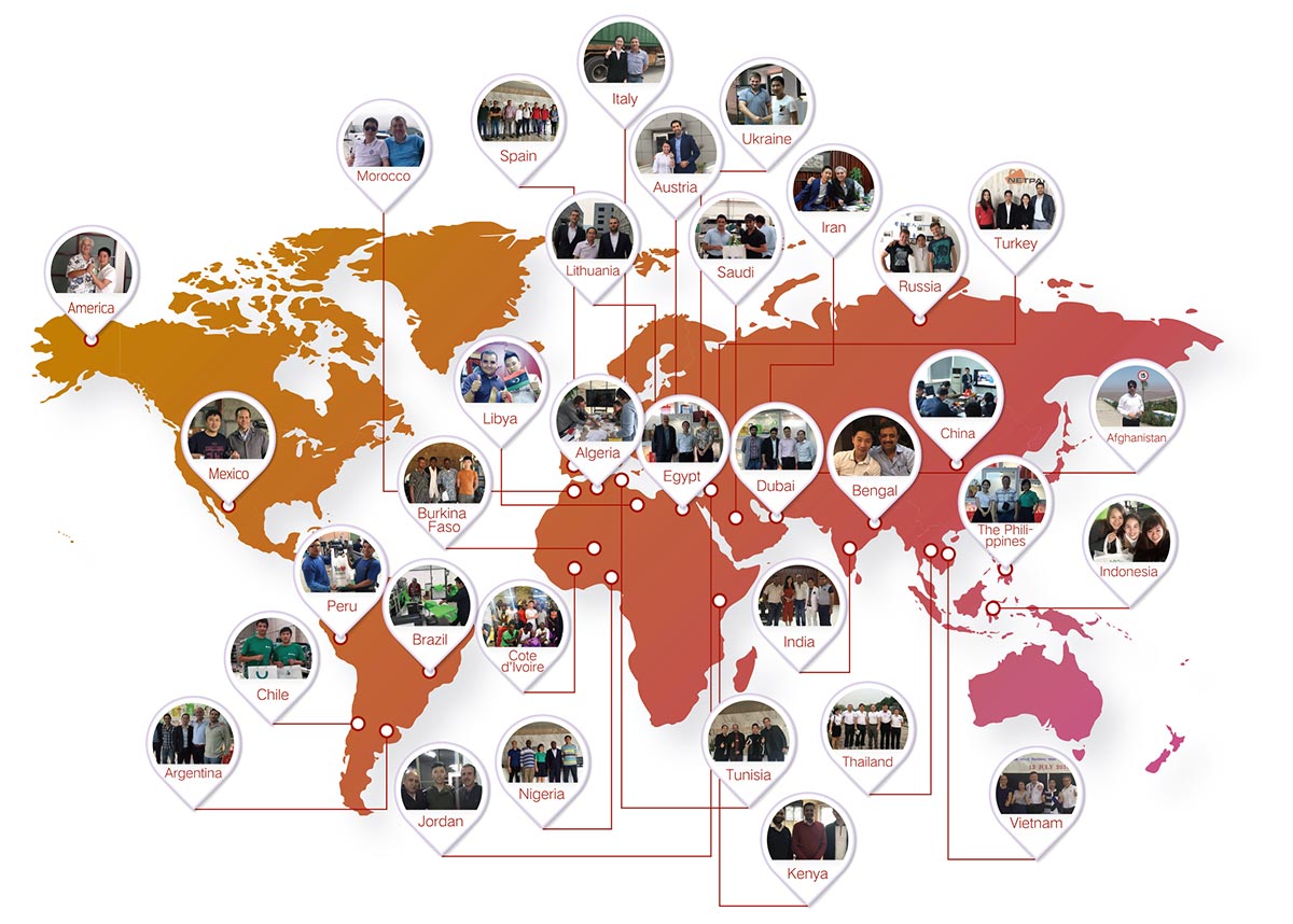3000+клиентов в 120 странах+