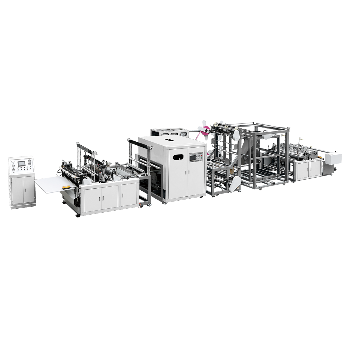 OYANG 15 C700/800 Машина для производства нетканых пакетов с D-образным вырезом