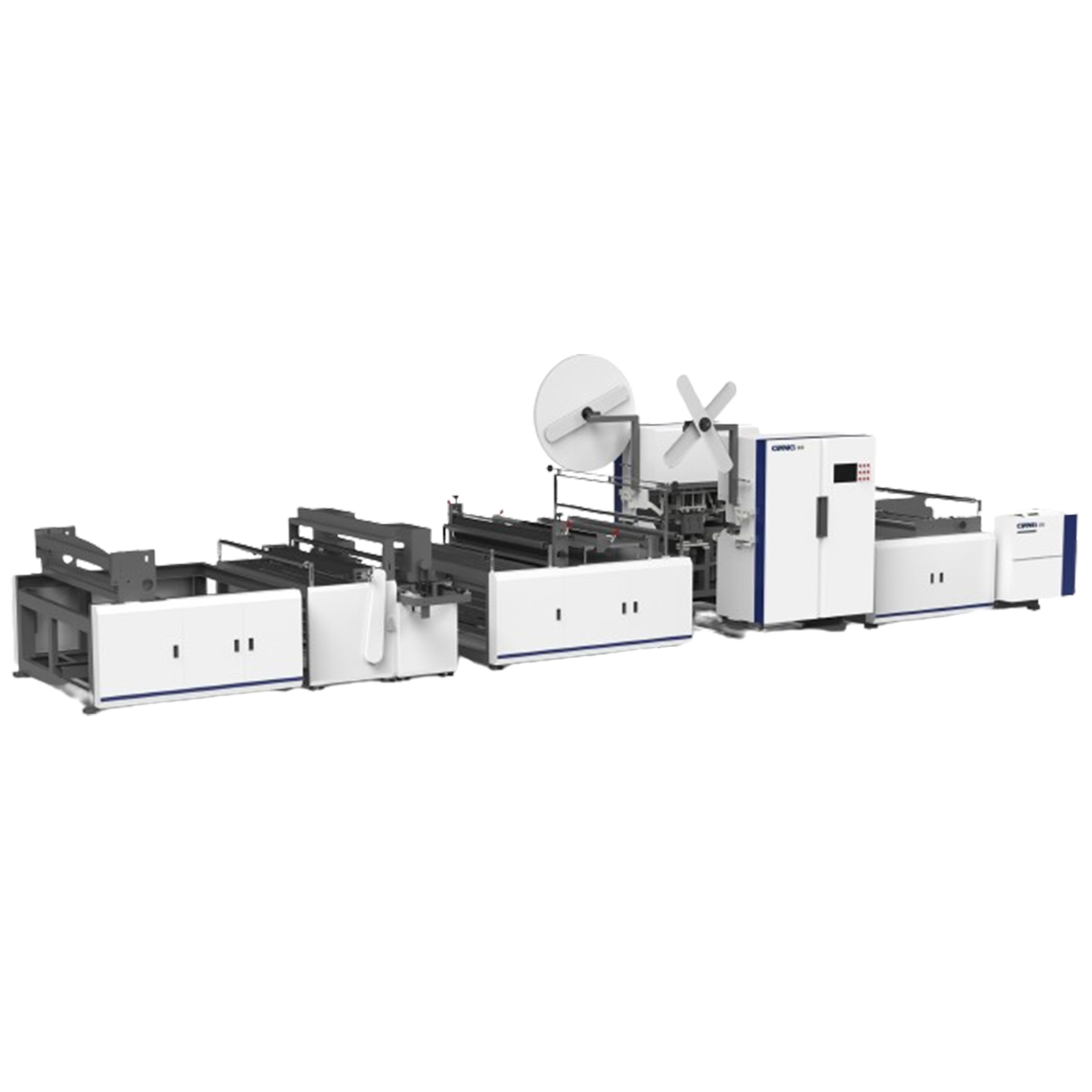 OYANG 15 XG1200 Машина для поперечной резки и резки нетканого материала с ручкой